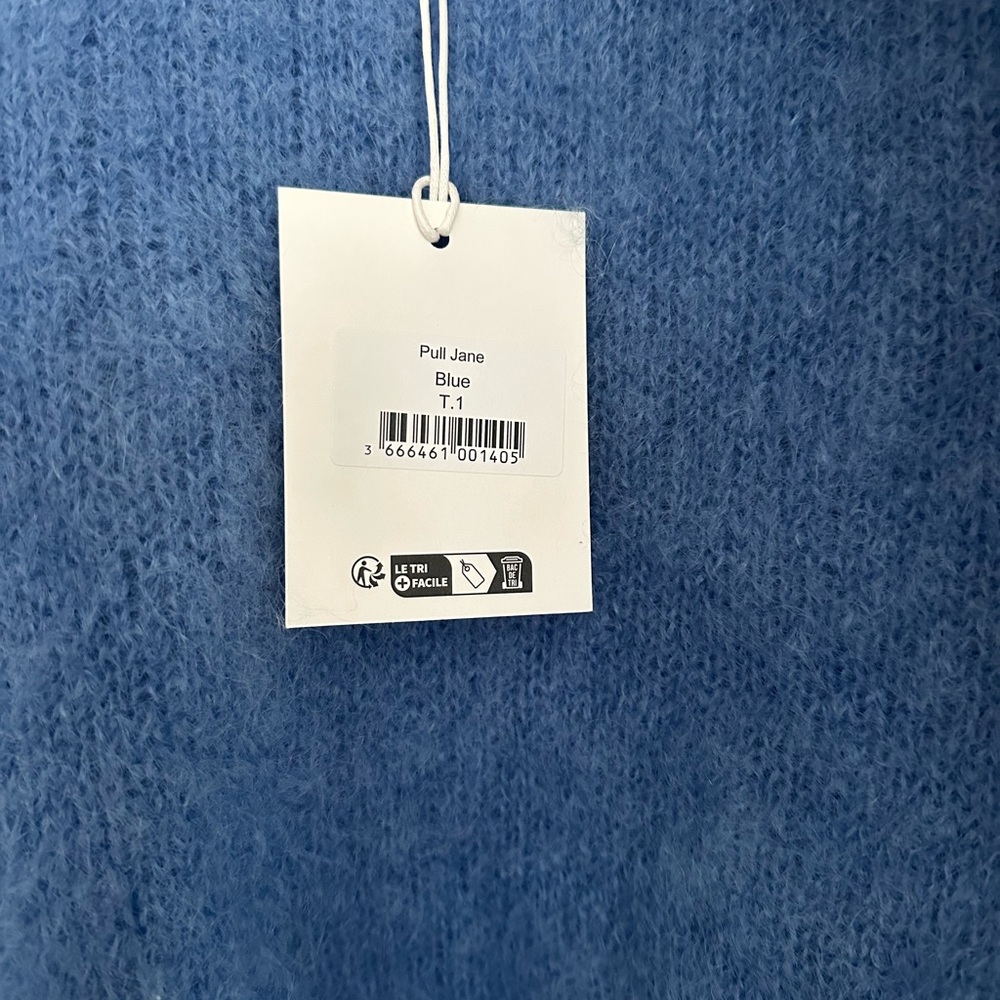 Blue Mohair Sweater - Picture 4 of 4